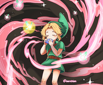 Link's Lullaby — Majora's Mask, Link, video game, The Legend Of Zelda: Majora's Mask HD wallpaper