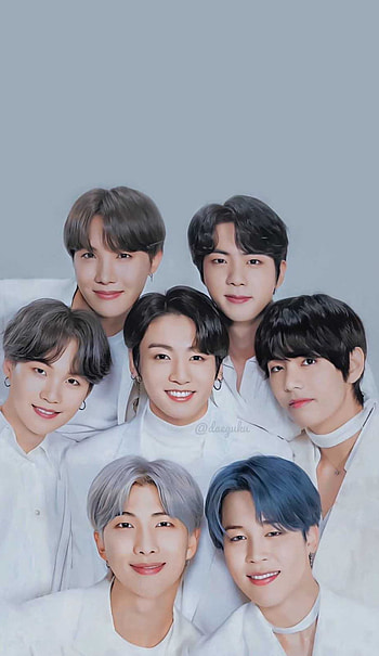 BTS, head, hair HD phone wallpaper
