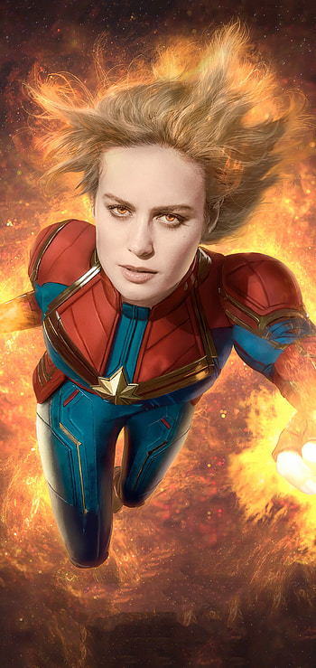 Ms. Marvel, Top Backgrounds, Captain Marvel HD phone wallpaper