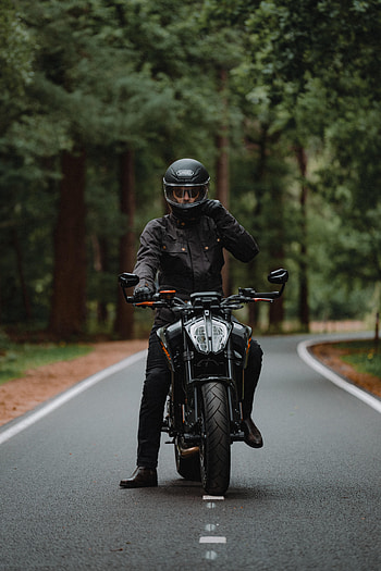 Motorcycles, Road, Motorcyclist, Helmet, Motorcycle, Equipment, Outfit HD phone wallpaper