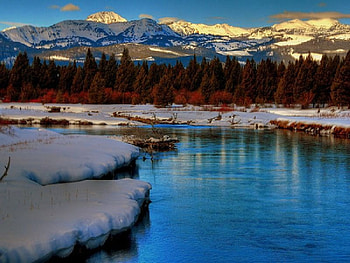 A Morning Moment in the Mountains, moment, mountains, morning HD wallpaper