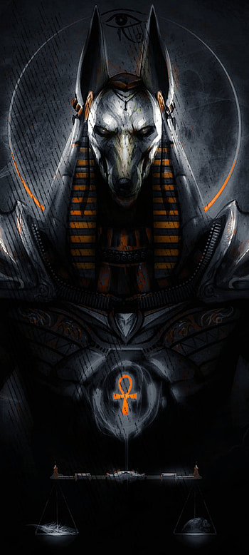 Anubis, Gods, Egypt HD phone wallpaper