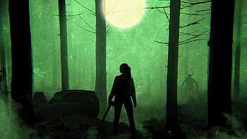 Fear The Walking Dead , fear-the-walking-dead, tv-shows, forest, minimalism, minimalist HD wallpaper