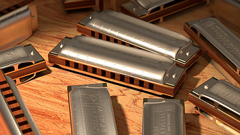 Hohner blues harmonica, Artistic expression, Musical creativity, Harmonica mastery HD wallpaper