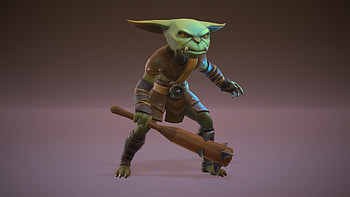 Goblin in characters, UE marketplace HD wallpaper