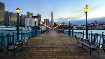 Cities, Rivers, Bridge, Buildings Architecture HD wallpaper