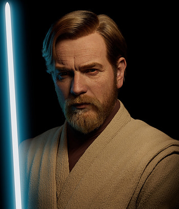 Obi-Wan Kenobi, Movies, ArtStation, Fan art HD phone wallpaper