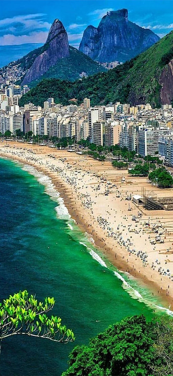 Rio de Janeiro, Travels, travel , Brazilian scenery HD phone wallpaper