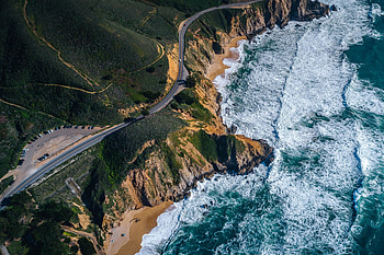 Nature, Rocks, View From Above, Coast, Expensive, Dearly HD wallpaper