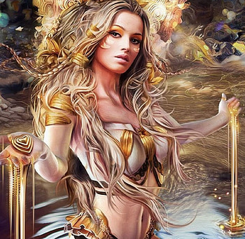 Fantasy Girl, fantasy, art, beautiful, woman, beaut HD wallpaper