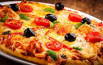 Pizzeria vibes, Delicious aroma, Authentic taste, Mouthwatering experience HD wallpaper