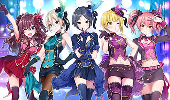 Frederica Miyamoto, Anime, The Idolm@ster Cinderella Girls, Kanade Hayami, Mika Jougasaki, Shiki Ichinose, Syuko Shiomi, The Idolm@ster HD wallpaper
