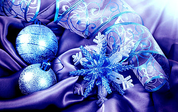 HOLIDAY DECORATION, fabric, christmas, decorations, snow flakes, silk HD wallpaper