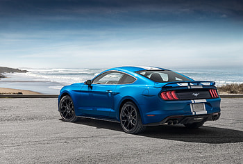2018, muscle car, Ford Mustang EcoBoost Performance Pack 1 HD wallpaper
