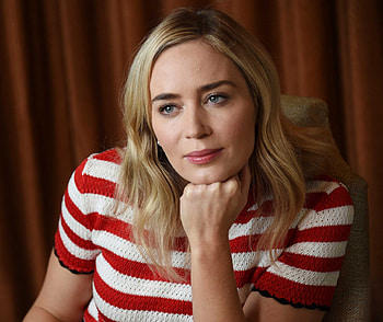Emily Blunt, beautiful eyes, actress HD wallpaper