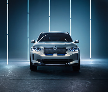 BMW Concept iX3, car, 2018 HD wallpaper