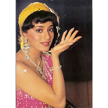 Madhuri Dixit, lip, chin, tezaab1 HD phone wallpaper