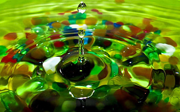 Water, Stones, Macro, Glass, Drop, Colored, Pebbles HD wallpaper