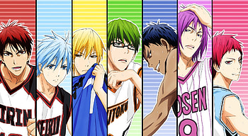 Kuroko's Basketball, Team Seirin, Sports anime, Slam dunk HD wallpaper