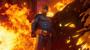 Batman Gotham Burning, batman, superheroes, artwork, digital-art, artist, cosplay HD wallpaper