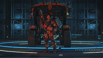 Death Stranding — Neon Hangar Courier, Video Game HD wallpaper