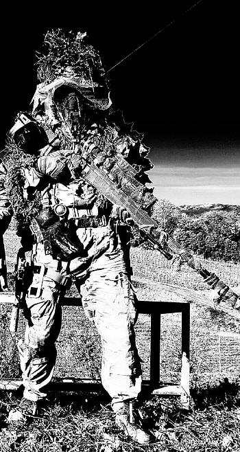 Sniper, flash graphy, personal protective equipment HD phone wallpaper