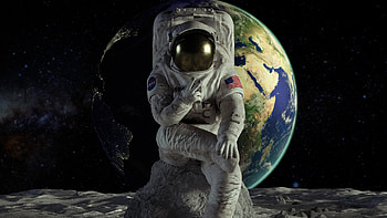 Astronaut HD wallpaper
