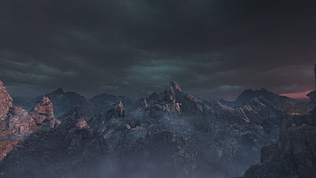 Warhammer 40K: Space Marine 2 - Epic Mountain Ultra, video game, Warhammer 40K: Space Marine 2, mountain HD wallpaper