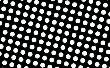 white black spots polka dots mint cream HD wallpaper