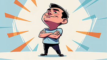 Little Champion — Cartoon, Cartoon, Boy HD wallpaper