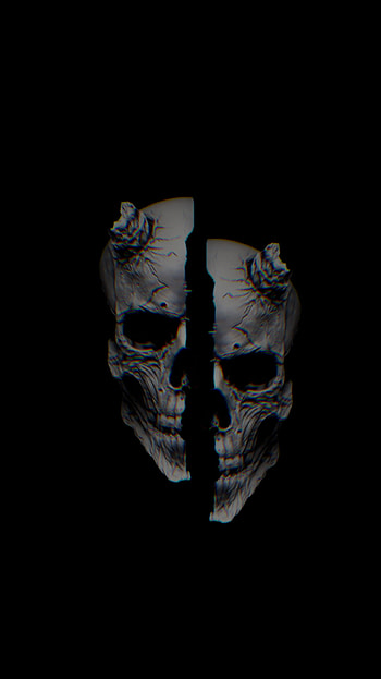 Dark, craneo, muerte, calavera HD phone wallpaper