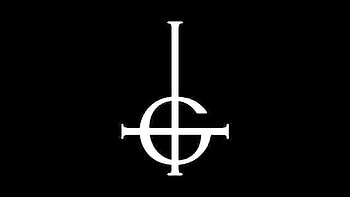 Ghost Band, Ghost logo, Haunting symbol, Dark aesthetic HD wallpaper