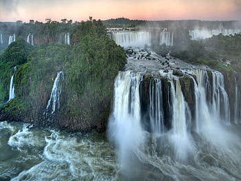 amazing water fall, great, big, nature, amazing, super, nice HD wallpaper