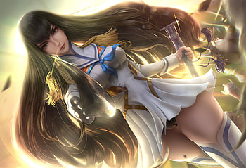 satsuki kiryuuin, satsuki, girl, Anime, kiryuuin HD wallpaper
