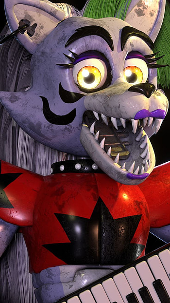 Roxxane the wolf, roxxanne, fnaf HD phone wallpaper