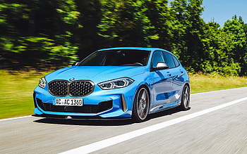 AC Schnitzer BMW M135i xDrive, , highway, 2021 cars, F40, R, 2021 BMW M135i, tuning, german cars, BMW HD wallpaper