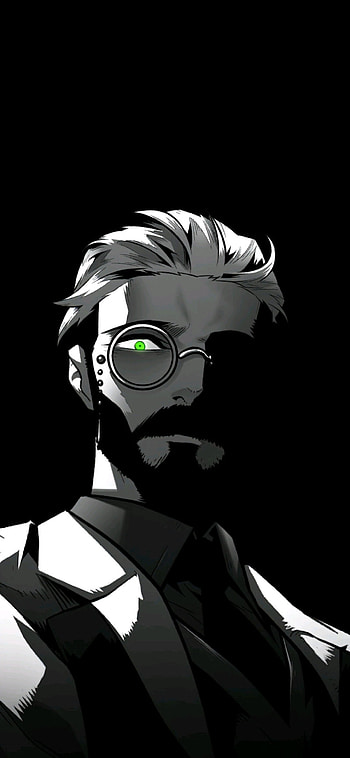 Anime Boy, glasses, art, hair, manhwa, anime_boy HD phone wallpaper