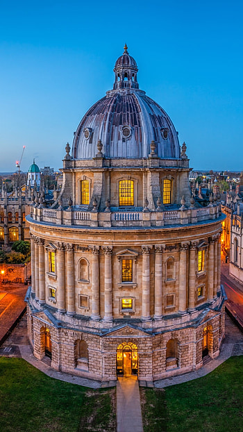 Radcliffe Camera, Oxford University, England HD phone wallpaper