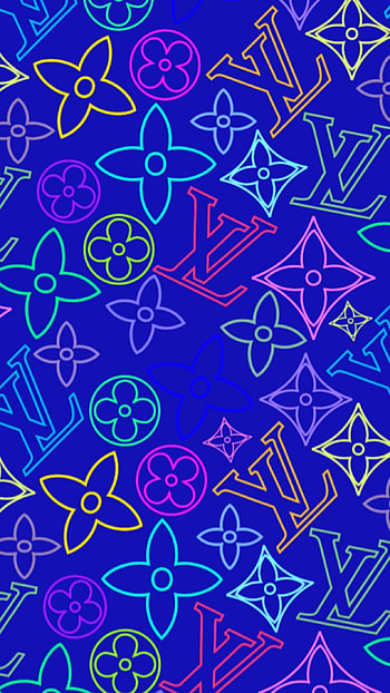 LV , background, Louis Vuitton icon, Timeless design HD phone wallpaper