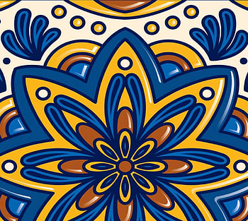 Flower Abstract, tile, flower HD wallpaper