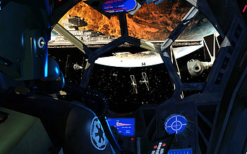 Tie Fighter Cockpit HD wallpaper