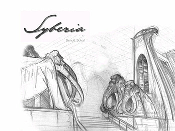 Syberia, mamoths, stairs, design HD wallpaper