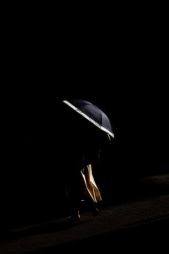 Legs, Girl, Umbrella HD phone wallpaper