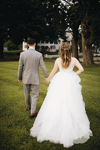 Grass, Love, Wedding, Lovers HD phone wallpaper