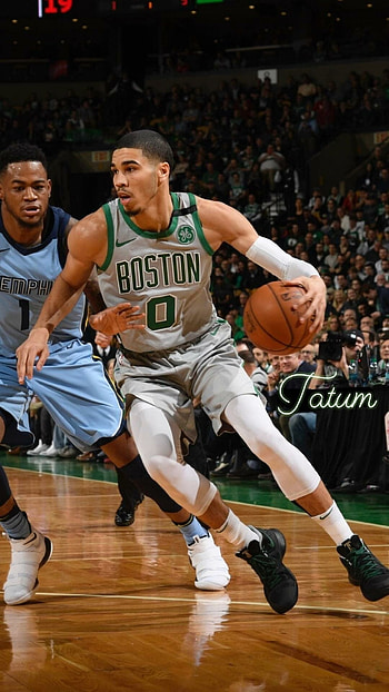 Jayson Tatum, Posted by Zoey Peltier HD phone wallpaper
