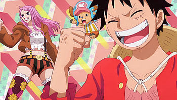 One Piece Trio: Luffy, Chopper & Jewelry Bonney, Anime, One Piece, Jewelry Bonney, Monkey D. Luffy, Tony Tony Chopper HD wallpaper
