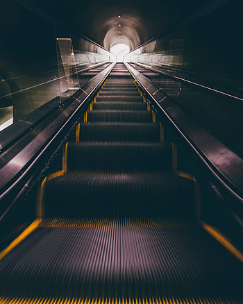 Miscellanea, Miscellaneous, Stairs, Ladder, Underground, Escalator HD phone wallpaper