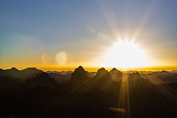 Algeria, Sahara, Mountains, , Mountain, Africa, Assekrem, Desert, Hoggar Mountains, Light, Sky, Sunrise, Tassili N'ajjer HD wallpaper