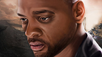 Will Smith Paint Art, will-smith, celebrities, male-celebrities HD wallpaper