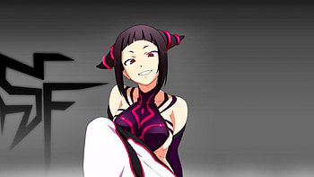 Juri, Street Fighter, Grey, Purple HD wallpaper